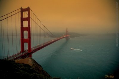 Bridge at dusk