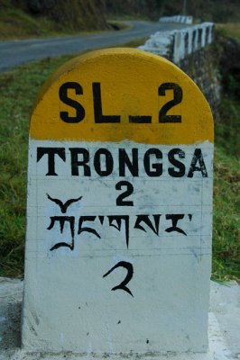 Close to Trongsa