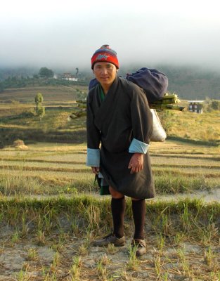 Early morning traveller