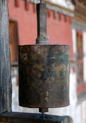 Prayer wheel from 18th century