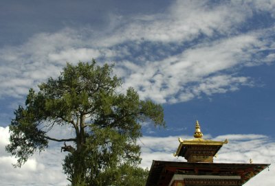 The skies of Bhutan