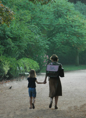 Mummy and I together