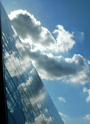 Clouds over the Louvre
