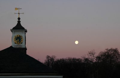Big moon rising