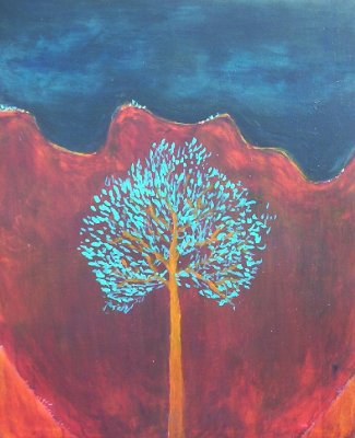 turquoise tree