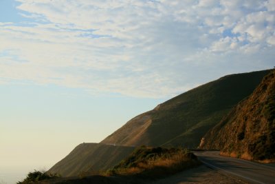 Looking North on Hwy 1 - CA