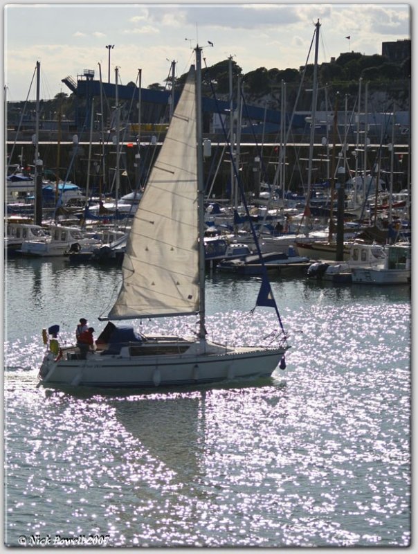 Sailing into the sunlight