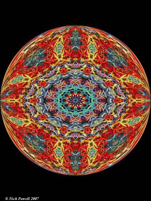 String Kaleidoscope Marble