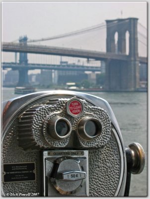 Looking Towards The Brooklyn Bridge