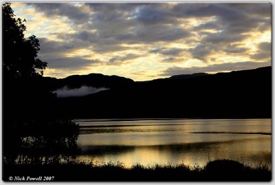 Sunrise on Loch Awe
