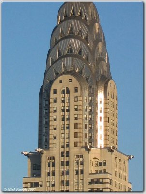 Sunlit Chrysler Building