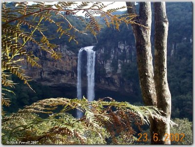 Caracol Waterfall 2, Brazil
