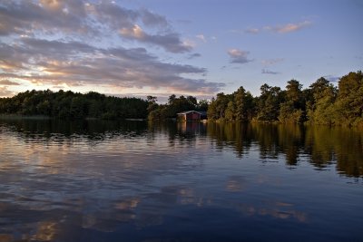 Five Mile Pond at Sunset