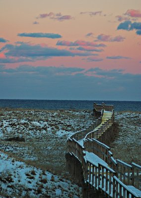 Boardwalk at Sunset