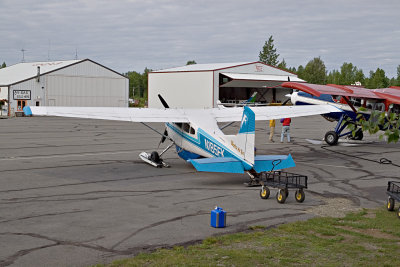 Our plane for the trip