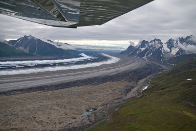 Long view of Ruth Glacier