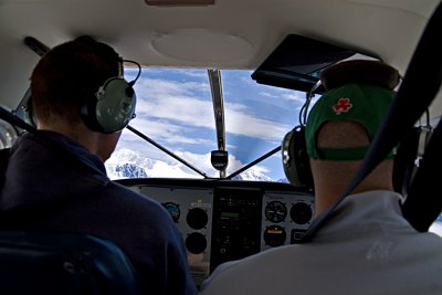 A view out the front window