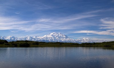 Reflection pond with Denali in the background