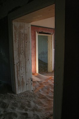 Through the doorway