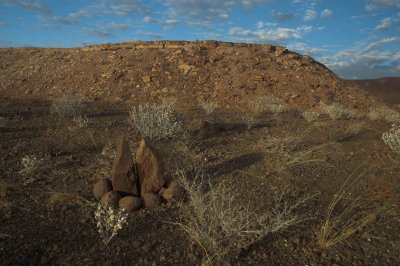 Circle of stones - Burnt Mountain