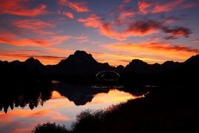 Oxbow Bend Sunsets Fall 2007