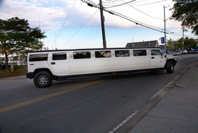 It was a big limo.