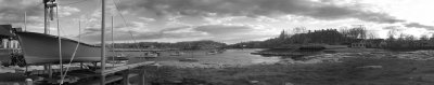 Cohasset Harbor infared panorama