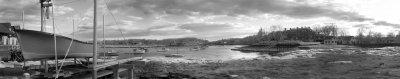 Cohasset Harbor infared panorama