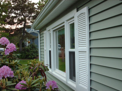 New windows and siding Hugey Road