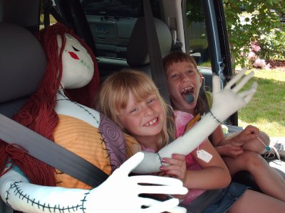 Katy, Casey and Sally  in the Oddity