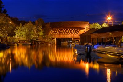   Wooden Bridge Ashland NH USA    Four years later