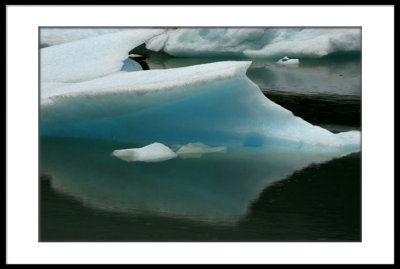 Ice from Balmaceda Glacier