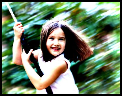 Girl on a Swing