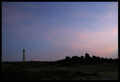 Lighthouse at Sunset