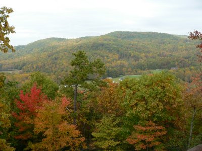 View from deck during middle of vacation