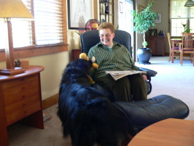 Mom with Dakota