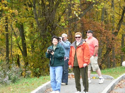Sheralyn & Mom on the Blue Ridge Parkway