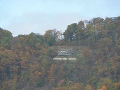 House on the hill of Haw Creek Valley