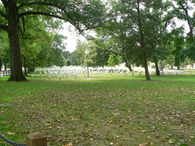 Head stones as far as the eye can see