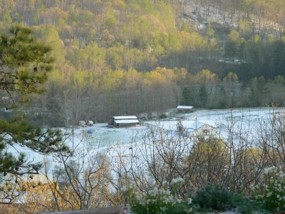April 7th snow fall