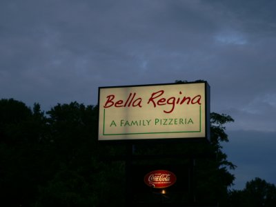 Sign at Night