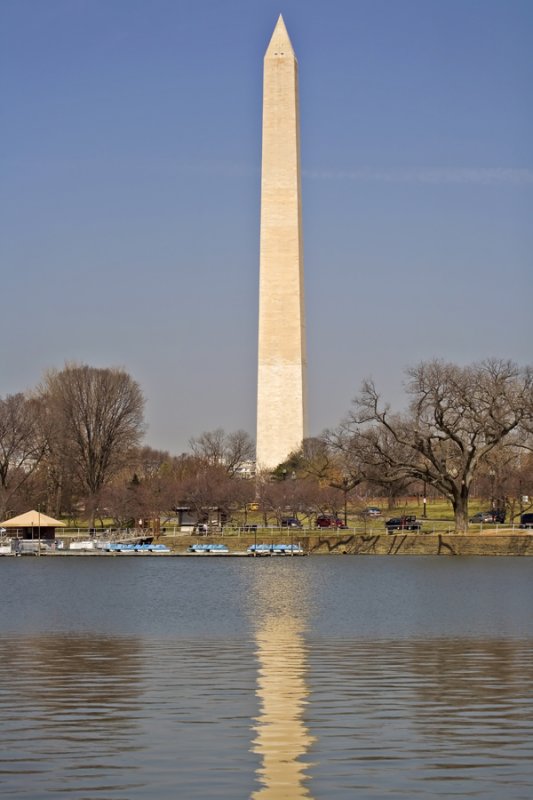Washington Monument as Seen From The Jefferson Memorial