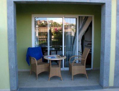 the patio
