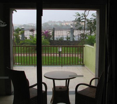 very damp view