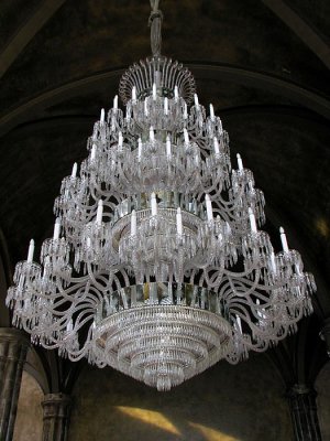 reception chandelier