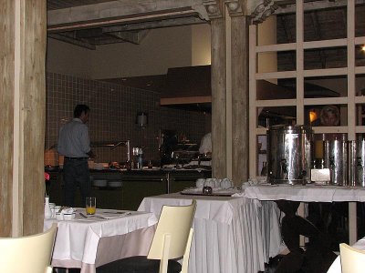 breakfast in the dining room