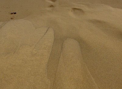 drifting sand