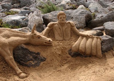 sand sculpture