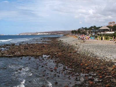 beach in front of the lighthouse