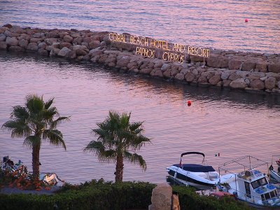 View from our balcony